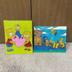 Handmade Simpsons 20 Piece Puzzles